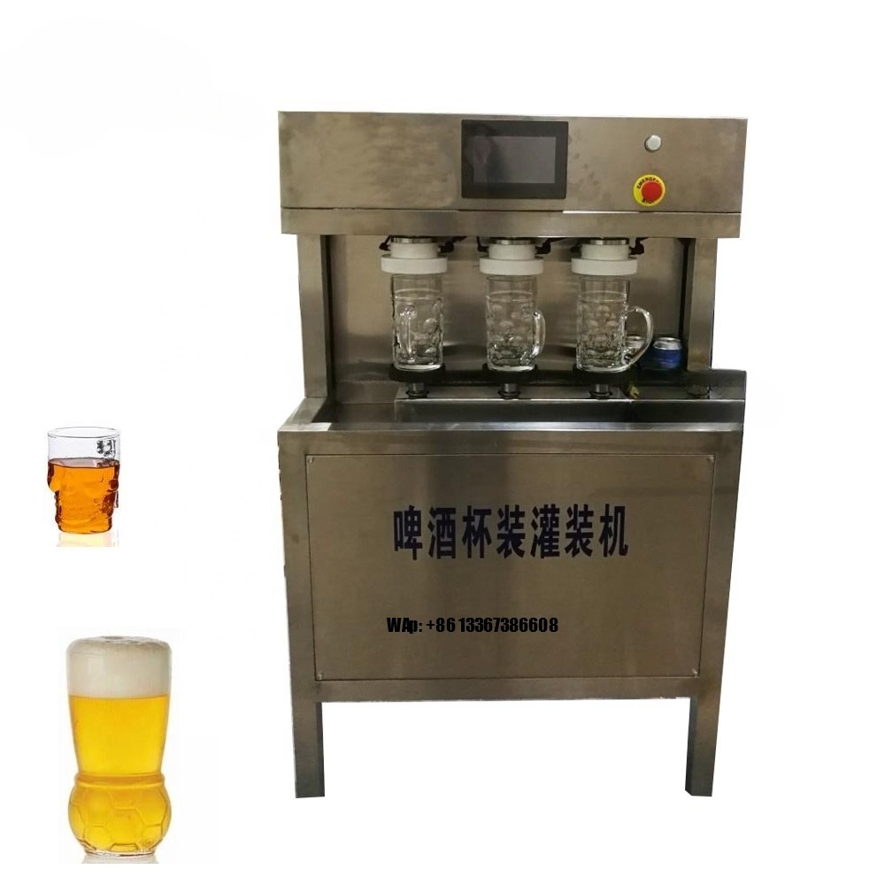 Wine In Beer - Manual Beer Filling Machine for Cup