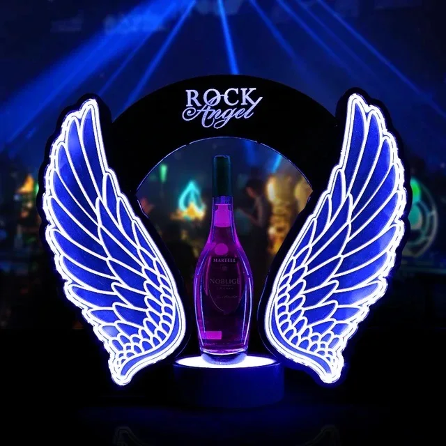 Wine In Beer - Rechargeable LED Flashing Angel Wings Wine