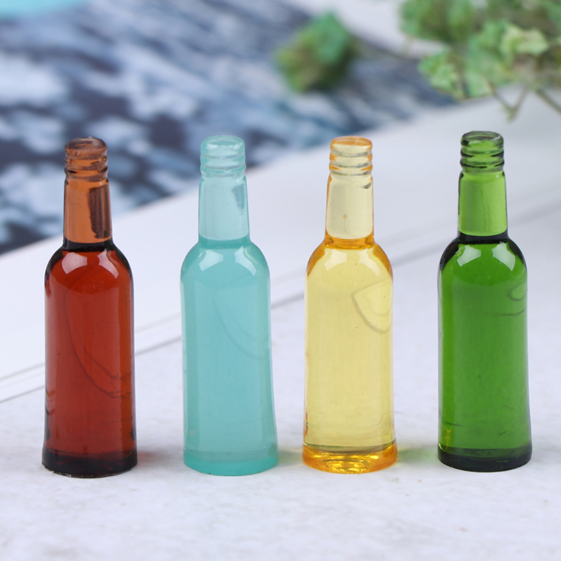 Wine In Beer - 6pcs 1:12 Dollhouse Miniature Beer Wine