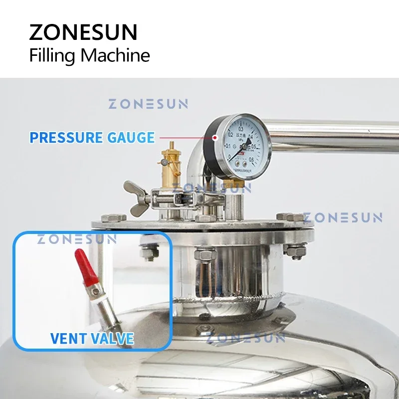 Wine In Beer - ZONESUN Carbonated Drinks Isobaric Filling Machine