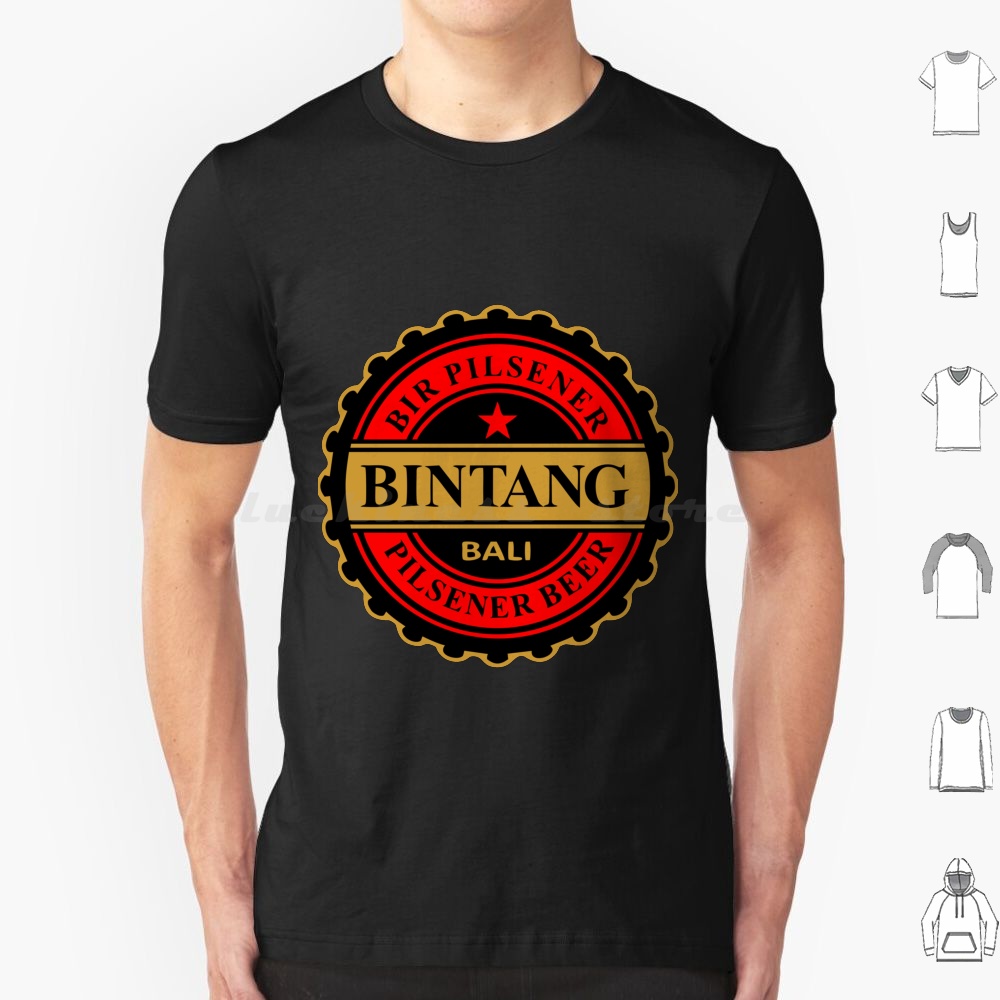 Wine Beer Rum - Bintang Pilsener Beer T Shirt Cotton