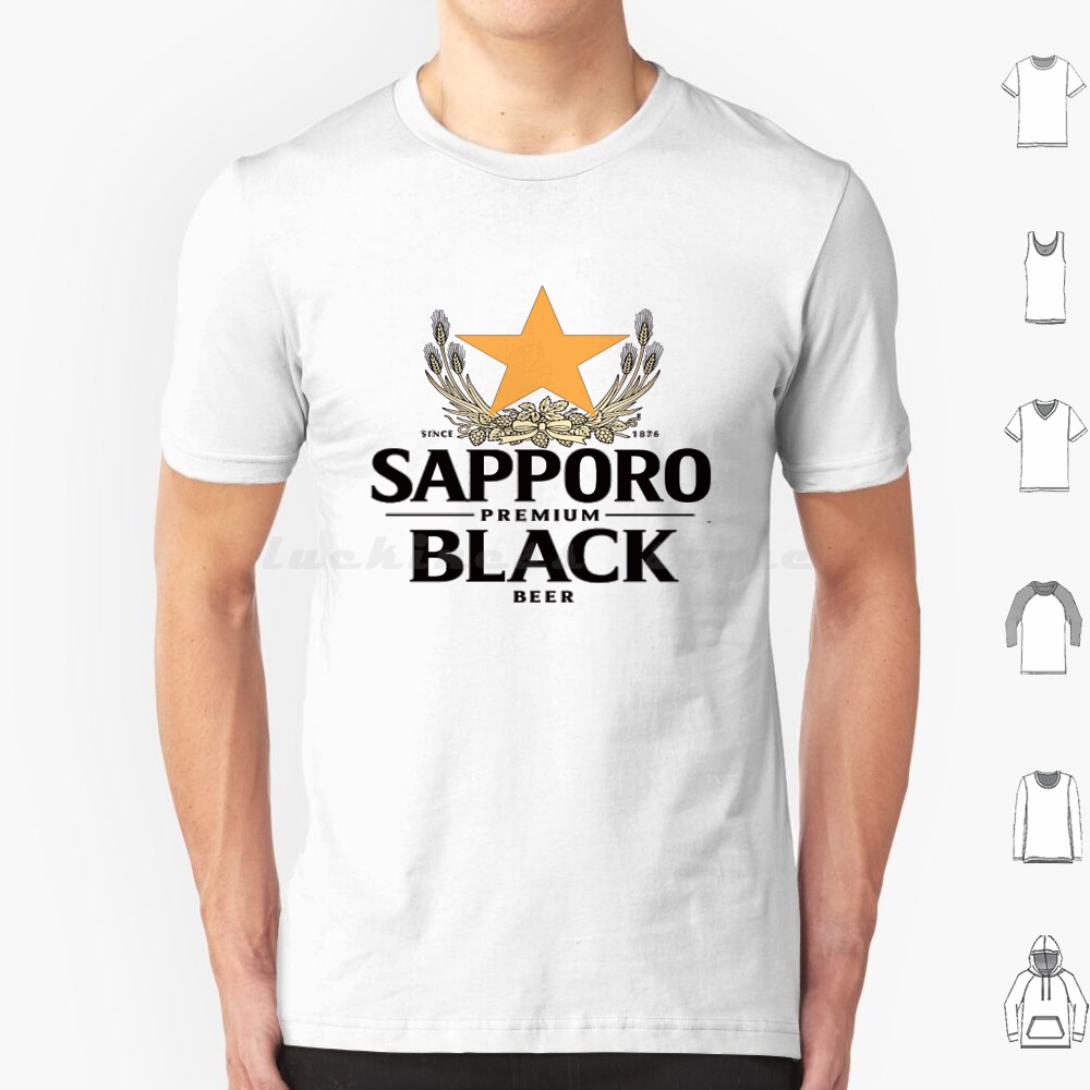Wine Beer Rum - Sapporo Malt T Shirt 6xl Cotton