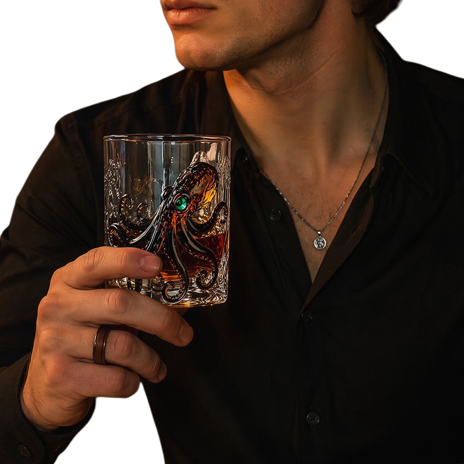 Wine Beer Rum - Whiskey Wine Glass Gift for Men
