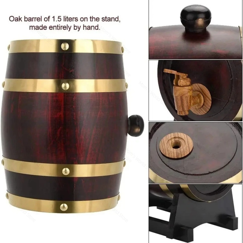 Beer Brewing Keg Vintage Wood  - Wine Beer Rum 评论和价格