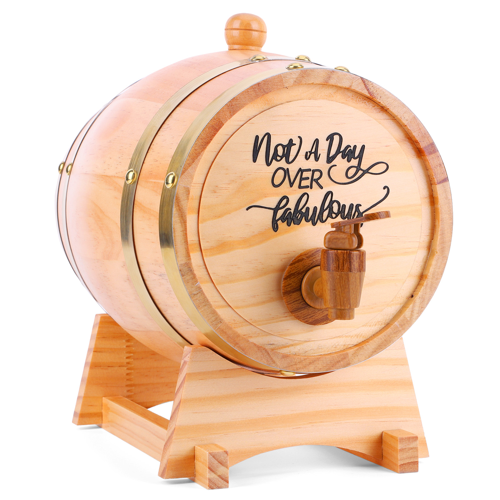 3L Engraved Whiskey Barrel wit - Wine Beer Rum 评论和价格