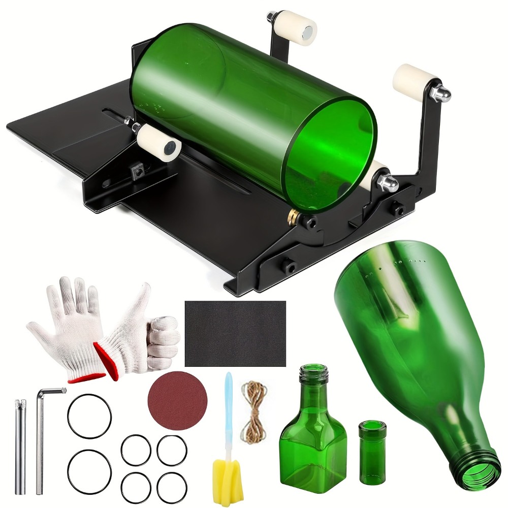 19pcs Glass Bottle Cutter Tool - Wine Beer Combination 评论和价格