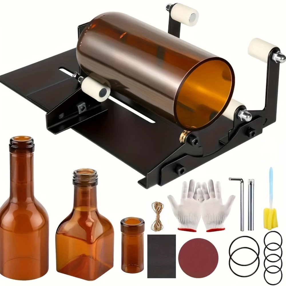 19pcs Glass Bottle Cutter Tool - Wine Beer Combination 评论和价格