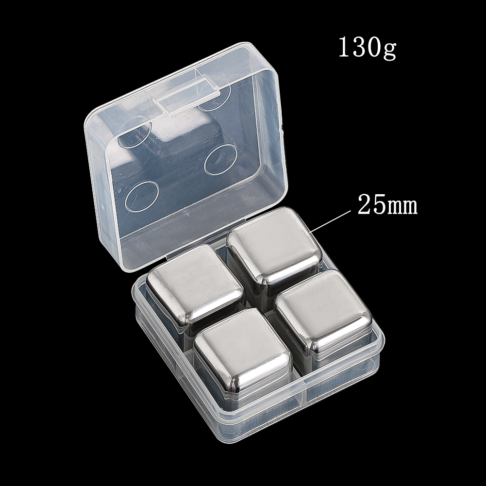 4pc Reusable Stainless Steel I - Wine Beer Jp 评论和价格