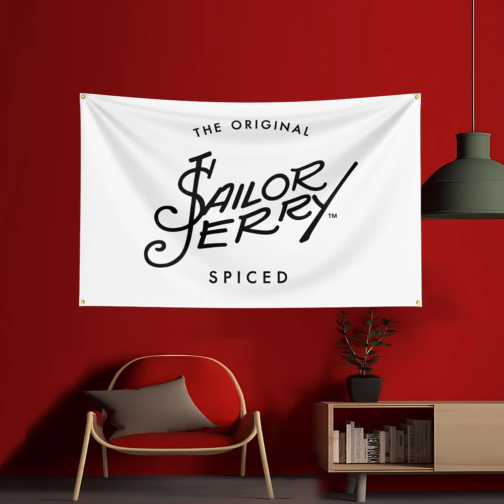 90X150CM S-Sailor Jerrys rum F - Wine Beer Rum 评论和价格