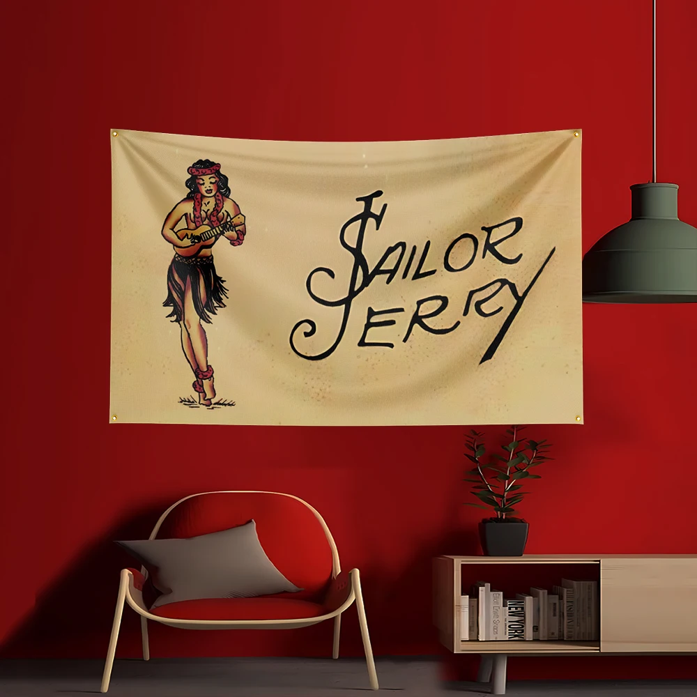 90X150CM S-Sailor Jerrys rum F - Wine Beer Rum 评论和价格