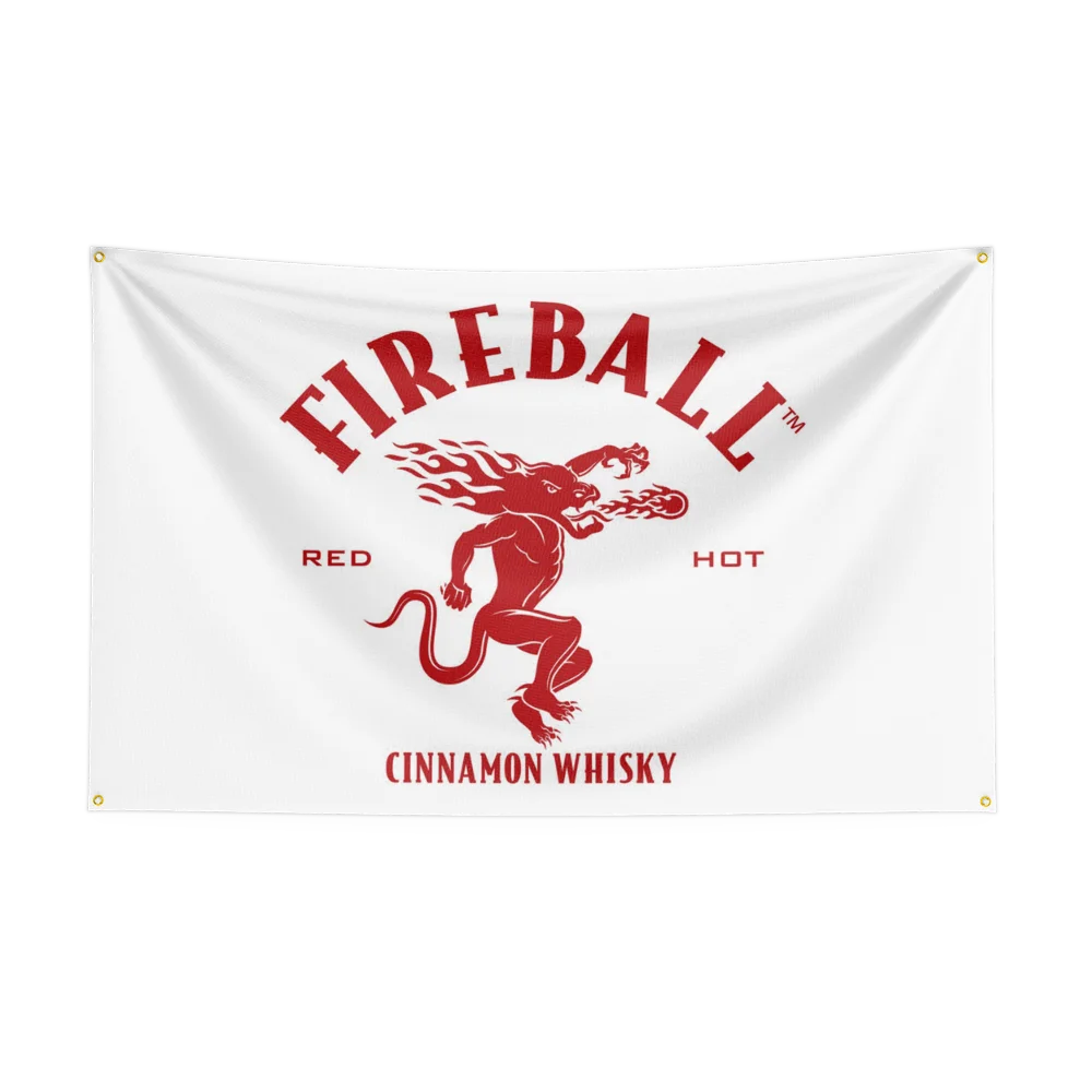 3×5ft whisky-f-fireballs Flag  - Wine Beer Rum 评论和价格