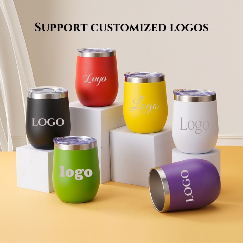 Laser printed logo 12oz Stainl - Wine Beer Logo 评论和价格