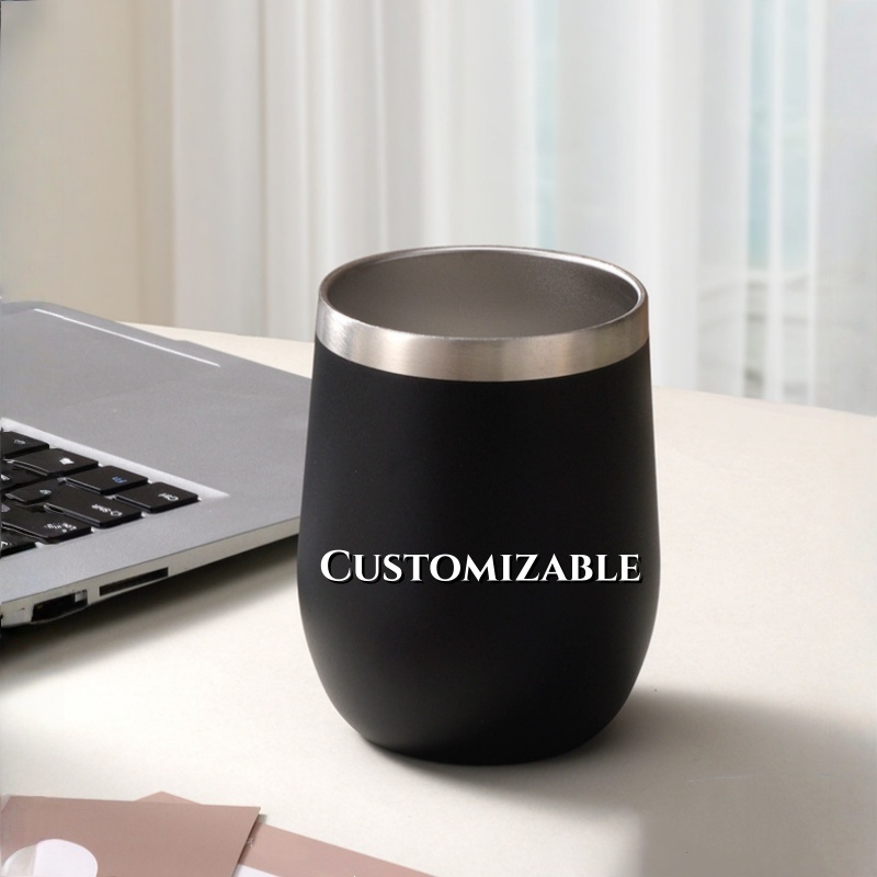 Laser printed logo 12oz Stainl - Wine Beer Logo 评论和价格